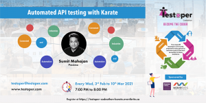 Codeathon -The Automated API testing with Karate starts on 03 Feb 2021 @ Virtual